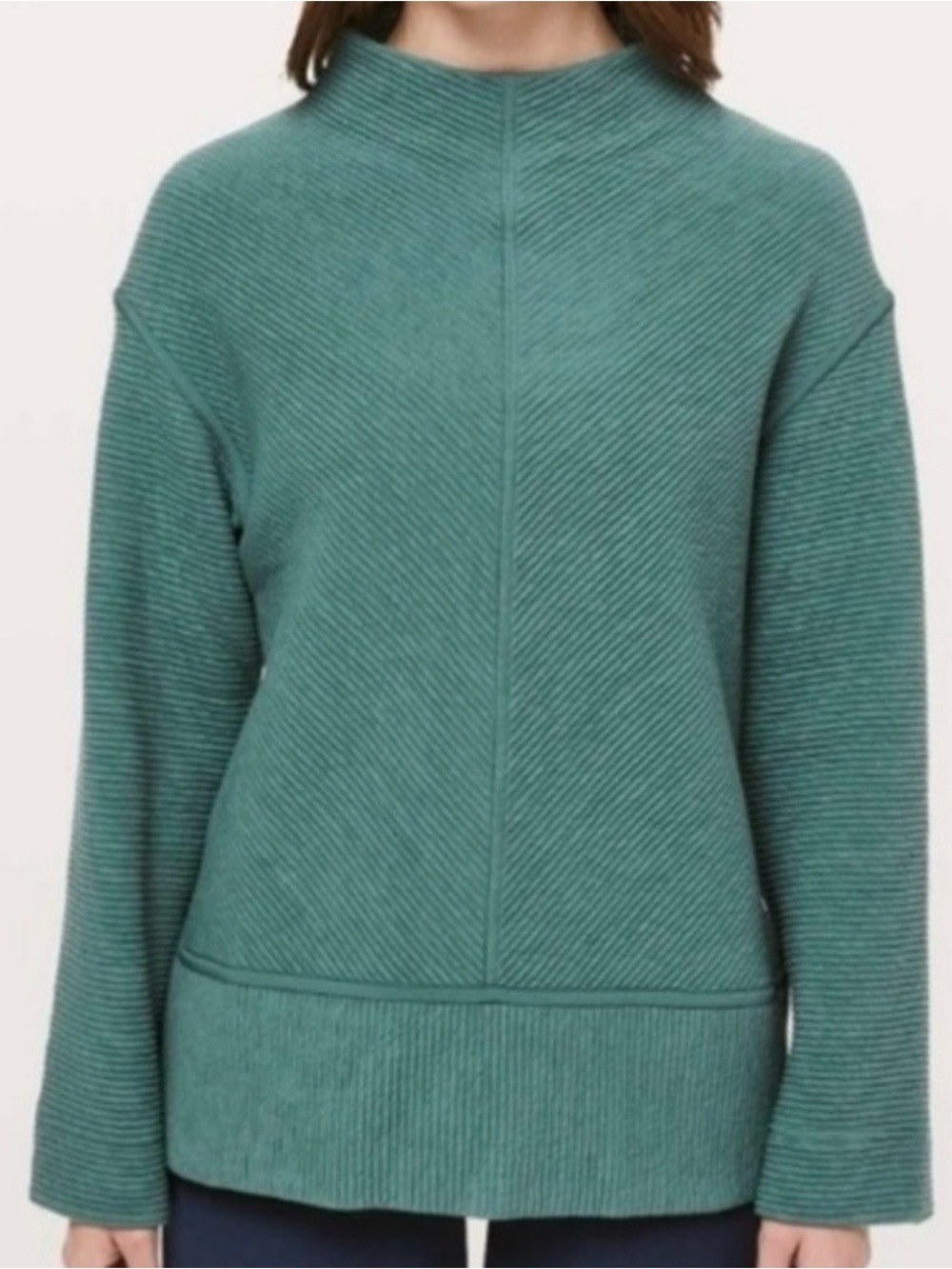 Lululemon On Repeat mock neck top